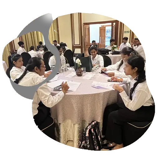 Rachnoutsav college student